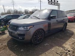 Land Rover Vehiculos salvage en venta: 2016 Land Rover Range Rover Supercharged