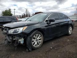 Salvage cars for sale at New Britain, CT auction: 2017 Subaru Legacy 2.5I Premium