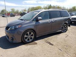 Salvage cars for sale at Chalfont, PA auction: 2014 Toyota Sienna Sport