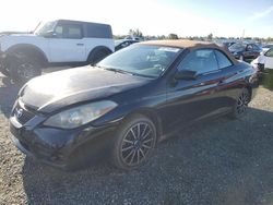 Salvage cars for sale at Antelope, CA auction: 2007 Toyota Camry Solara SE