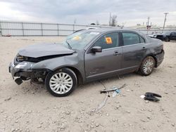 Salvage cars for sale from Copart Appleton, WI: 2010 Ford Fusion Hybrid