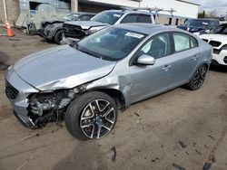Salvage cars for sale at New Britain, CT auction: 2017 Volvo S60 Dynamic