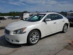 Salvage cars for sale at Lebanon, TN auction: 2012 Nissan Maxima S