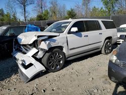 Salvage cars for sale from Copart Waldorf, MD: 2015 Cadillac Escalade ESV Premium