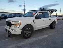 Salvage cars for sale at Sun Valley, CA auction: 2021 Ford F150 Supercrew