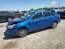 Salvage cars for sale from Copart Indianapolis, IN: 2010 Ford Focus SE