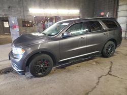 Salvage cars for sale from Copart Angola, NY: 2017 Dodge Durango SXT