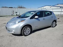 Salvage cars for sale from Copart Albany, NY: 2016 Nissan Leaf S