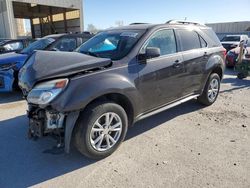 Salvage cars for sale from Copart Kansas City, KS: 2016 Chevrolet Equinox LT