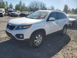 Salvage cars for sale at Portland, OR auction: 2011 KIA Sorento Base