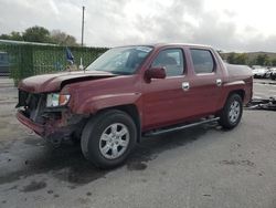 Salvage cars for sale from Copart Orlando, FL: 2006 Honda Ridgeline RTS