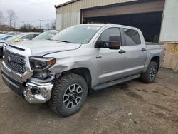 Salvage cars for sale at New Britain, CT auction: 2020 Toyota Tundra Crewmax SR5