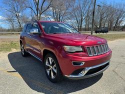 Jeep Grand Cherokee salvage cars for sale: 2014 Jeep Grand Cherokee Summit