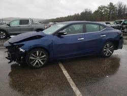 Salvage cars for sale from Copart Brookhaven, NY: 2019 Nissan Maxima S