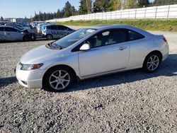 Honda Civic EX salvage cars for sale: 2007 Honda Civic EX