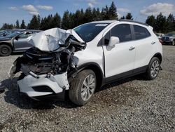 Salvage cars for sale from Copart Graham, WA: 2019 Buick Encore Preferred