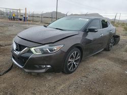 Salvage cars for sale at North Las Vegas, NV auction: 2016 Nissan Maxima 3.5S