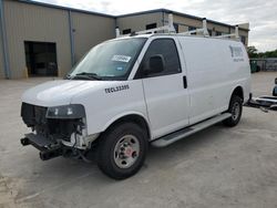 Salvage trucks for sale at Wilmer, TX auction: 2020 Chevrolet Express G2500