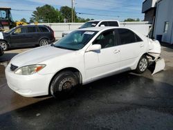 Salvage cars for sale at Montgomery, AL auction: 2003 Toyota Camry LE