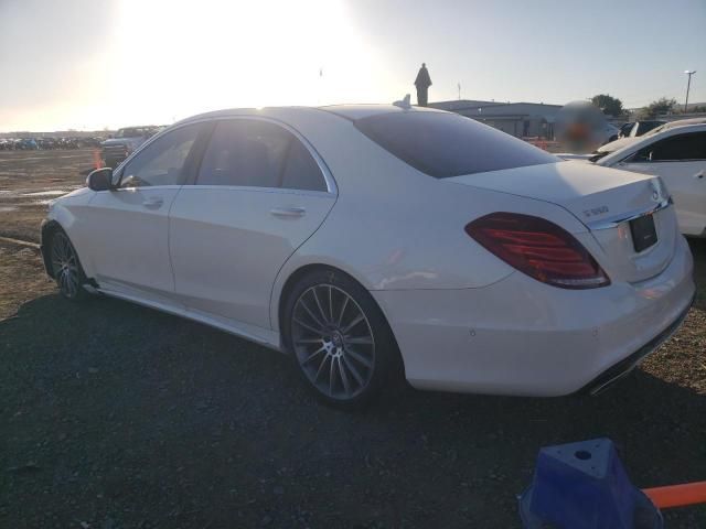 2016 Mercedes-Benz S 550