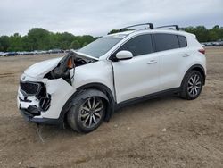 Salvage cars for sale at Conway, AR auction: 2017 KIA Sportage EX