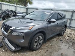Salvage cars for sale from Copart Riverview, FL: 2021 Nissan Rogue SV