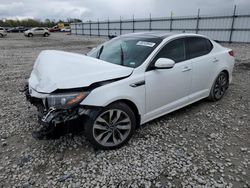 Salvage cars for sale at Cahokia Heights, IL auction: 2015 KIA Optima SX