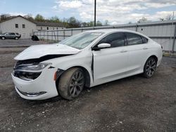 Chrysler 200 salvage cars for sale: 2015 Chrysler 200 C