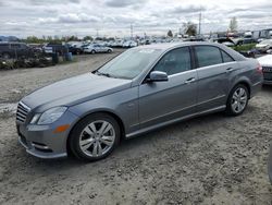 Salvage cars for sale at Eugene, OR auction: 2012 Mercedes-Benz E 350 Bluetec