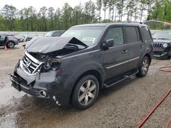 Salvage cars for sale from Copart Harleyville, SC: 2012 Honda Pilot Touring