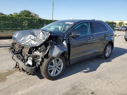 Salvage cars for sale at Orlando, FL auction: 2017 Ford Edge SEL