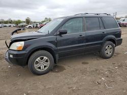 Salvage cars for sale at Hillsborough, NJ auction: 2015 Honda Pilot EXL