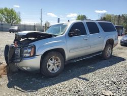 Salvage cars for sale at Mebane, NC auction: 2013 Chevrolet Suburban K1500 LT