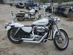 Salvage motorcycles for sale at West Mifflin, PA auction: 2005 Harley-Davidson XL1200 C