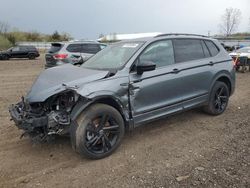 Salvage cars for sale at Columbia Station, OH auction: 2023 Volkswagen Tiguan SE R-LINE Black