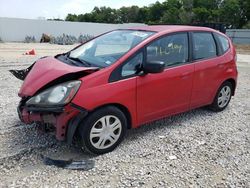 Salvage cars for sale at New Braunfels, TX auction: 2011 Honda FIT