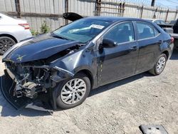 Salvage cars for sale from Copart Los Angeles, CA: 2017 Toyota Corolla L
