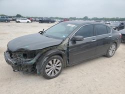 Salvage cars for sale from Copart San Antonio, TX: 2014 Honda Accord EXL