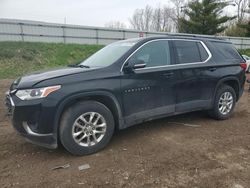 Vehiculos salvage en venta de Copart Davison, MI: 2019 Chevrolet Traverse LT
