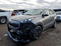 Salvage cars for sale from Copart Brighton, CO: 2017 KIA Sportage LX