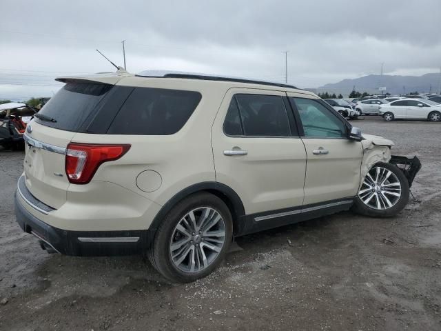 2018 Ford Explorer Platinum