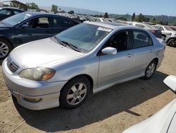 Salvage cars for sale from Copart San Martin, CA: 2007 Toyota Corolla CE