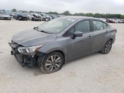 Salvage cars for sale from Copart San Antonio, TX: 2020 Nissan Versa SV