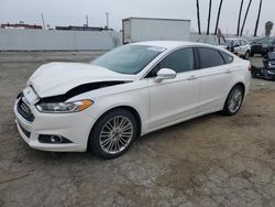 Salvage cars for sale from Copart Van Nuys, CA: 2015 Ford Fusion SE