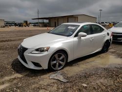 Salvage cars for sale at Temple, TX auction: 2014 Lexus IS 350