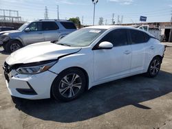 Salvage cars for sale at Wilmington, CA auction: 2020 Nissan Sentra SV