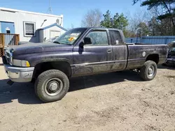 Salvage cars for sale from Copart Lyman, ME: 1999 Dodge RAM 2500