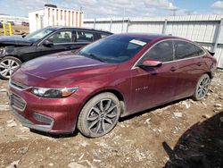 Salvage cars for sale at Elgin, IL auction: 2016 Chevrolet Malibu LT