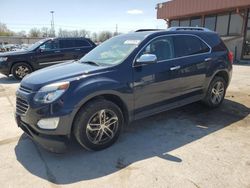 Salvage cars for sale at auction: 2017 Chevrolet Equinox Premier