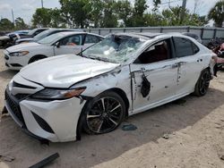 Toyota Camry XSE salvage cars for sale: 2018 Toyota Camry XSE